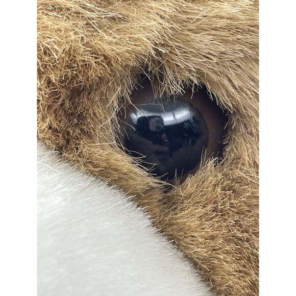 Vintage Yangjee Teddy Bear Plush Brown White 14” Stuffed Animal Yang Jee - Picture 9 of 12